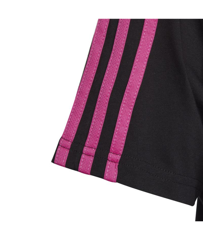 T-shirt adidas Essentials Cotton Noir Fille