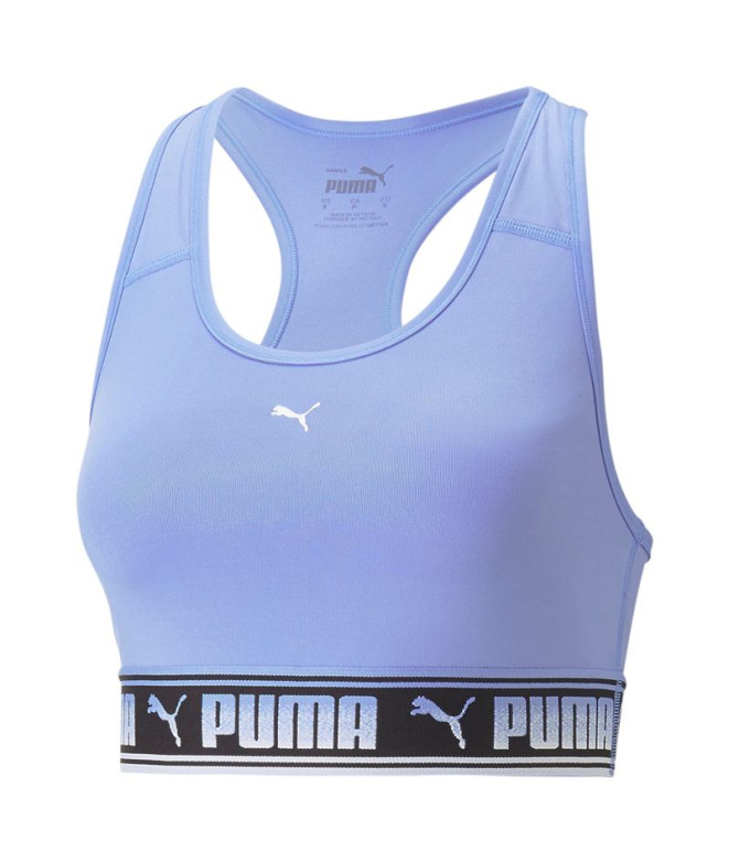 Soutien desportivo Puma Mid Impact Lila Mulher