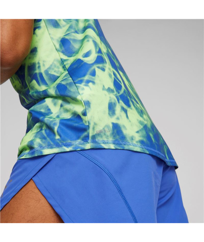 Camiseta por Running Puma Run Favorite Blue Homem