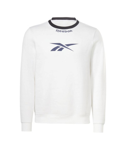 Sweat de Fitness Reebok Identity Arch Logo Fleece blanche... Sweat de Fitness Reebok Identity Arch Logo Fleece blanche...