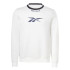 Sweat de Fitness Reebok Identity Arch Logo Fleece blanche Homme