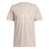 Camiseta adidas Camo Bege Homem