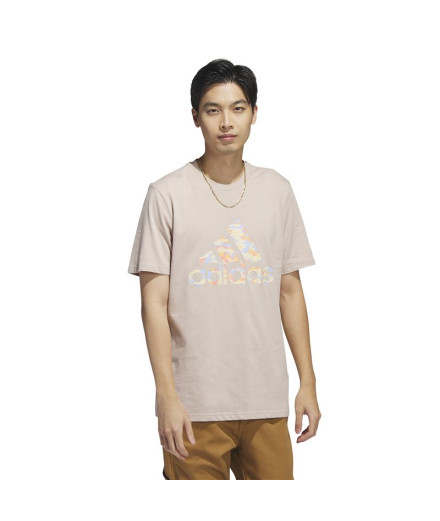 T-shirt adidas Camo Beige Homme 2