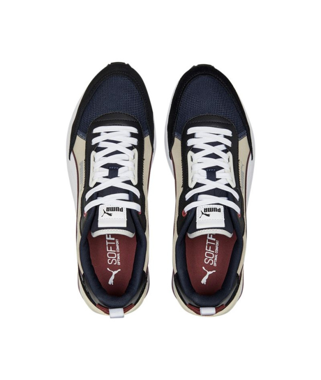 Sapatilhas Puma R22 Preto e Bege Homem