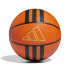 Ballon de basket adidas Caoutchouc X3 3B Orange