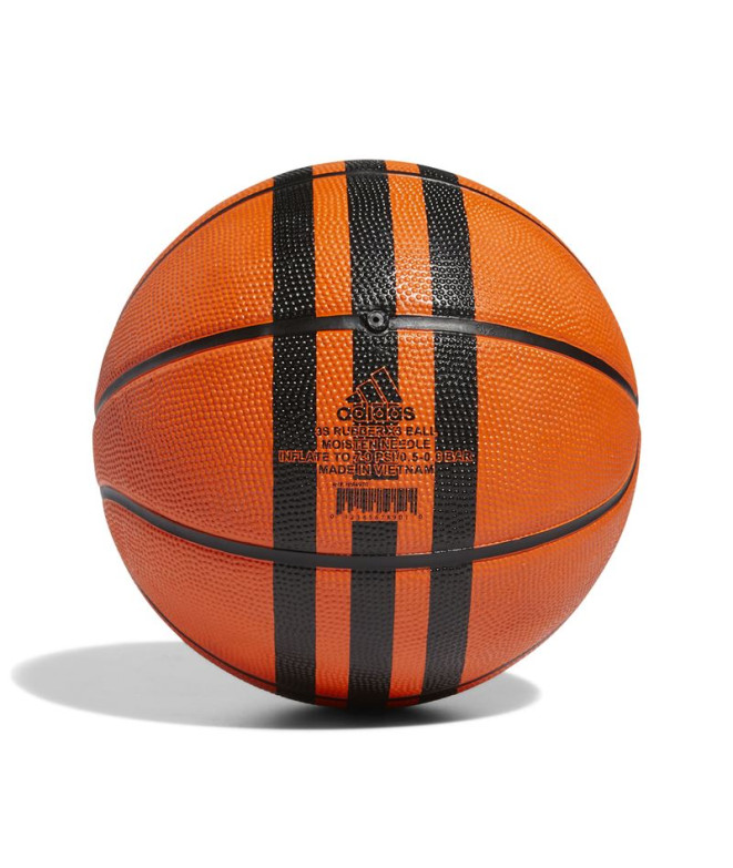 Ballon de basket bumber brun orangé ø24,5 avec embout de pompe et filet de  transport