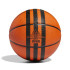 Ballon de basket adidas Caoutchouc X3 3B Orange