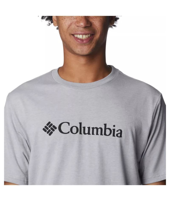 T-shirt Columbia CSC Basic Logo™ Gris Homme