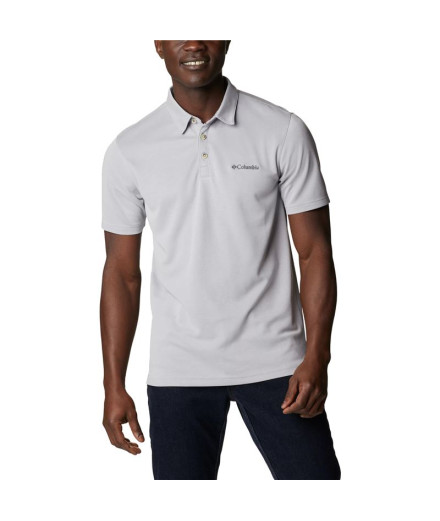 Polo cinzento Columbia Nelson Point™ para homem