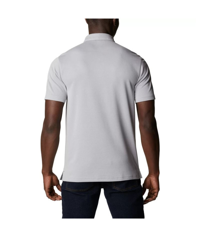 Polo cinzento Columbia Nelson Point™ para homem