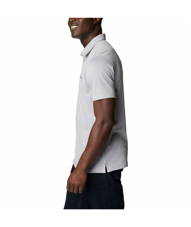Polo cinzento Columbia Nelson Point™ para homem