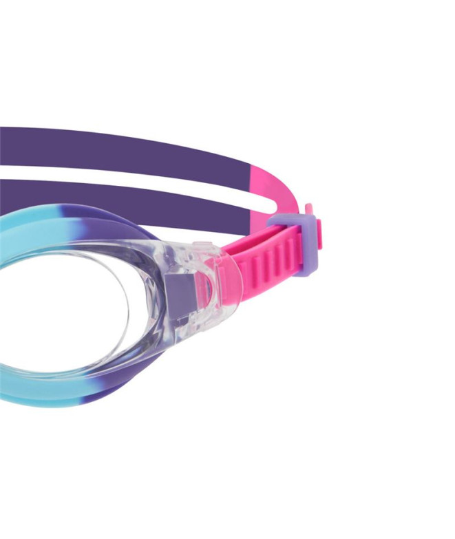 Splash Place Gafas Natación Correa Tela Sin Enredos | Antivaho Para Adultos Y Niños Morado