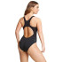 Bañador de Natación Zoggs Cottesloe Powerback Mujer Negro
