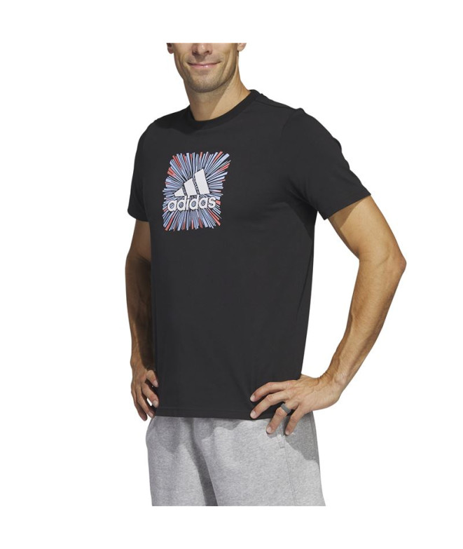 T-shirt adidas Sport Optimist Noir Homme