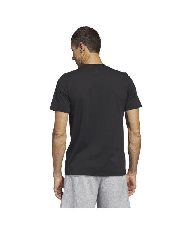 T-shirt adidas Sport Optimist Noir Homme