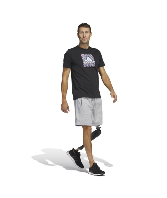 T-shirt adidas Sport Optimist Noir Homme