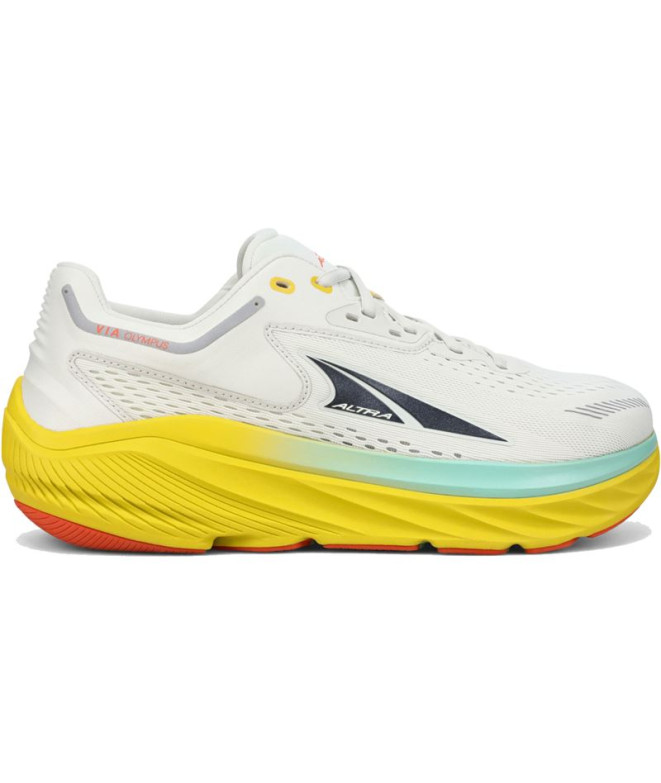 Chaussures de running Altra Via Gris/Jaune Chaussures de running pour hommes