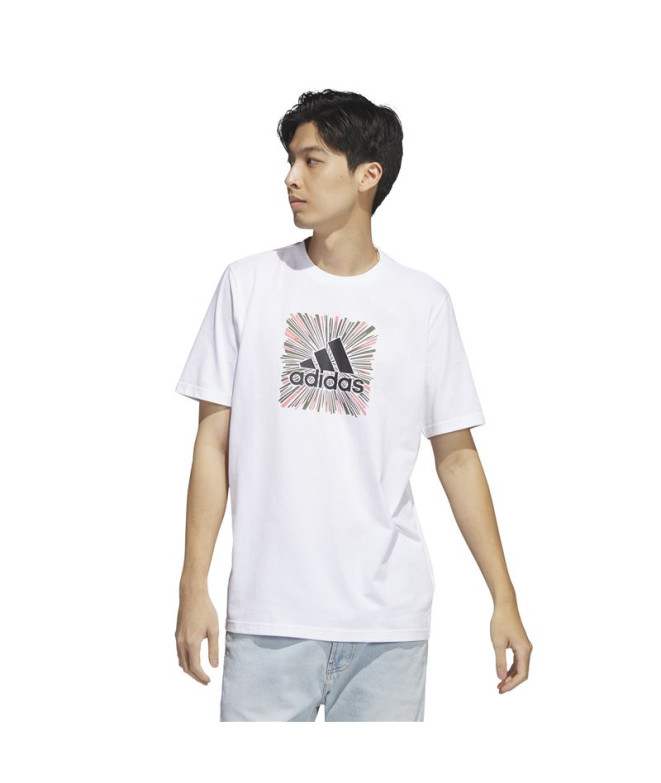 Camiseta adidas Sport Optimist Blanco Hombre