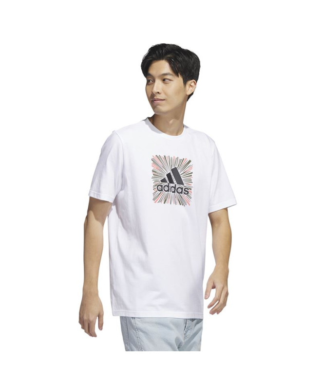 Camiseta adidas Sport Optimist Blanco Hombre