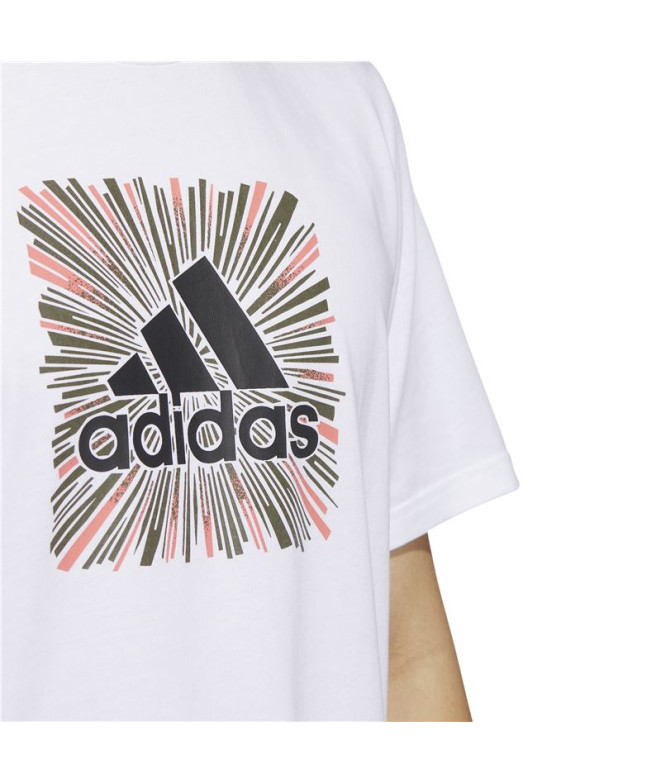 Camiseta adidas Sport Optimist Blanco Hombre