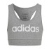 Sujetador Deportivo adidas Essentials Linear Logo Cotton Gris Mujer