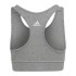 Soutien de desporto adidas Essentials Linear Logo Cotton Women's Grey