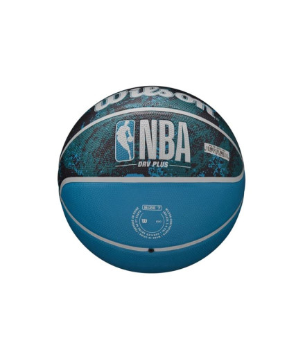 Balle de Basket-ball Wilson NBA Plus Vibe Bleu 2