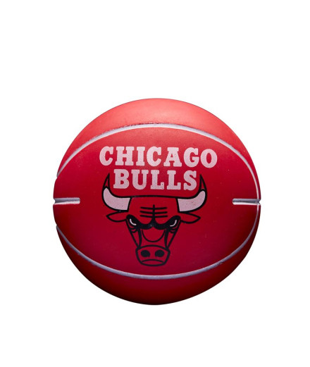 Mini Balle Wilson NBA Dribbler Chicago Bulls Rouge