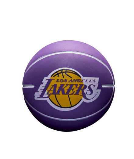 Mini Bola Wilson NBA Dribbler LA Lakers Roxo