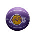 Mini Pelota Wilson NBA Dribbler LA Lakers Morado