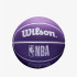 Mini Balle Wilson NBA Dribbler LA Lakers Violet