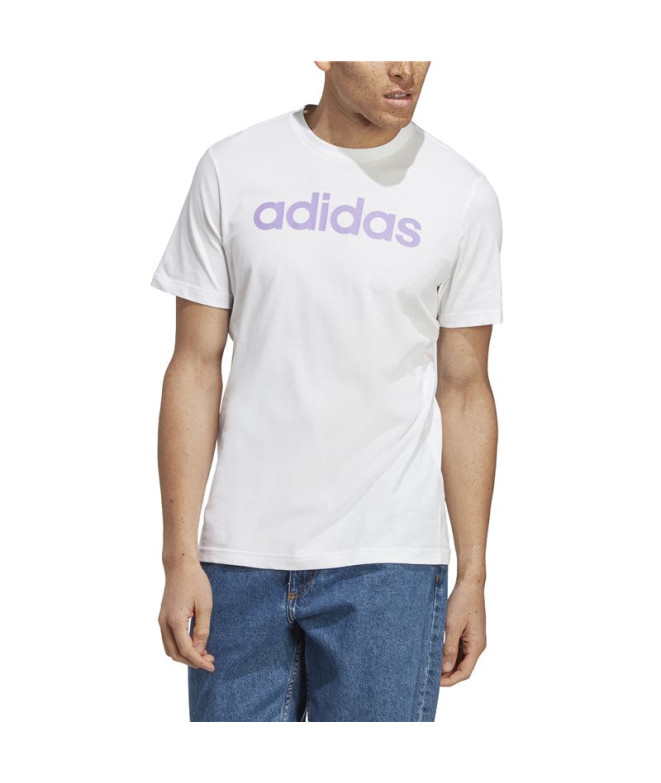Camiseta adidas Essentials Single Jersey Branco...