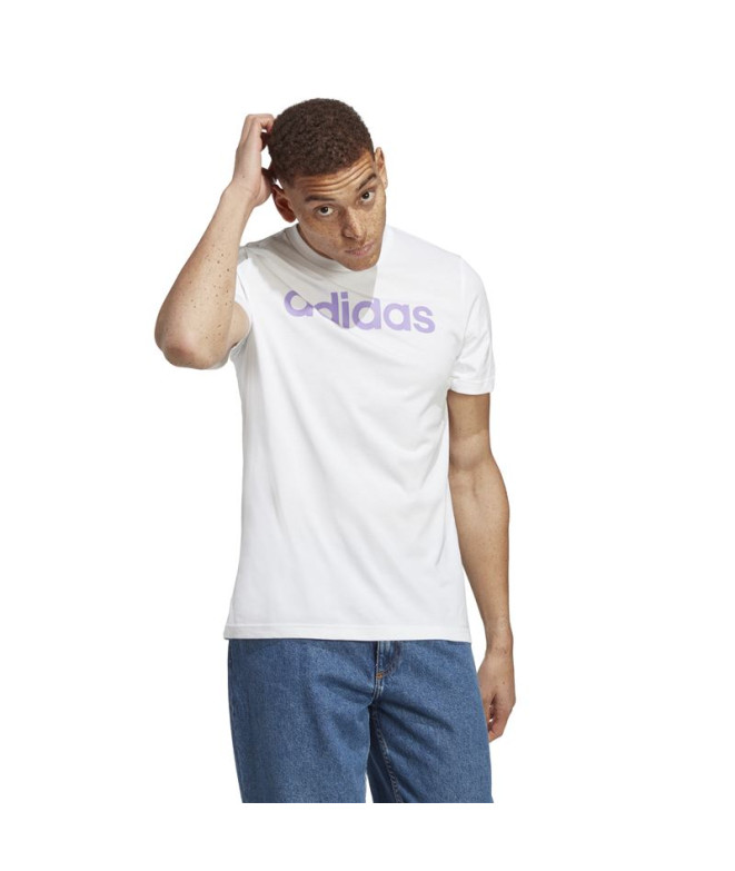 T-shirt adidas Essentials Single Jersey Blanc...