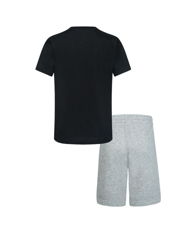 Set Converse Core Tee & Ft Short Dk Grey/Black...