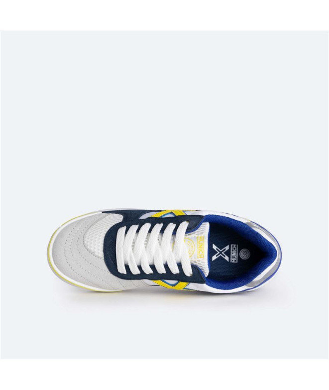 Chaussures de Munich G-3 Patch 347 Blanc Enfant