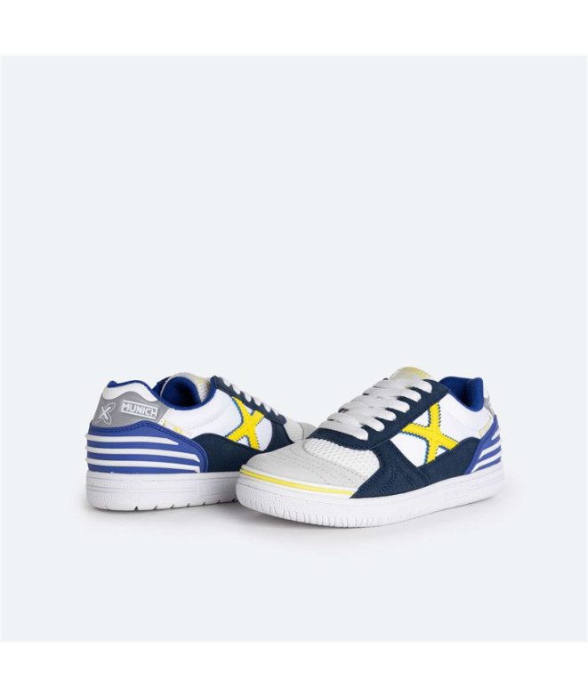 Chaussures de Munich G-3 Patch 347 Blanc Enfant