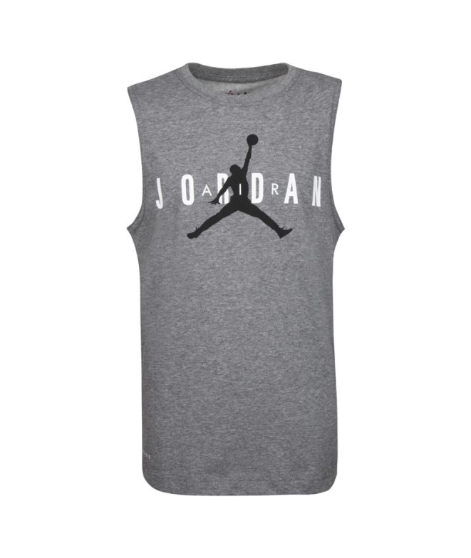 Camiseta sin mangas Nike Jordan Gris Infantil