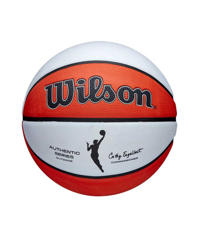 Bola Basquetebol Wilson de WNBA Authentic Series Branco