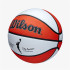 Bola Basquetebol Wilson de WNBA Authentic Series Branco