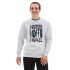Sweatshirt Vans Global Stack Branco Homens