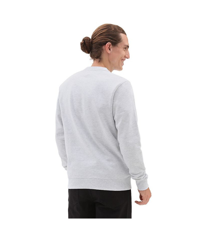 Sweatshirt Vans Global Stack Branco Homens