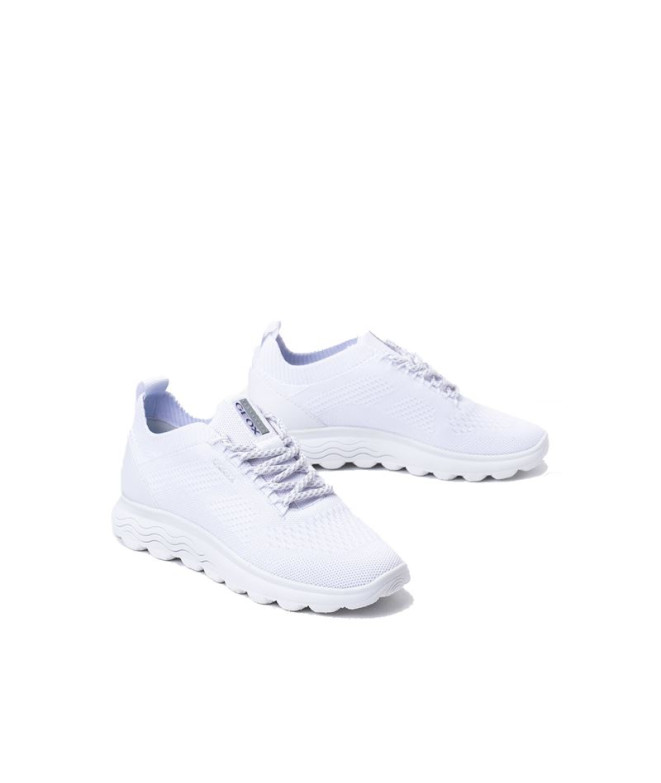Chaussures Geox Spherica Blanc Femme