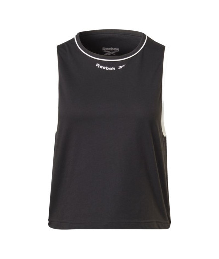 Top de Fitness Reebok Rie Preto Mulher