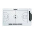 Tableau tactique Wilson NBA Coaches Blanc