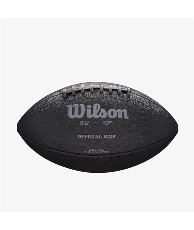 Balón de Fútbol Americano Wilson NFL Jet Black...