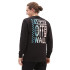 T-Shirt Vans Global Stack para homem Preto