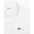 Polo Lacoste Canalé Blanco Hombre