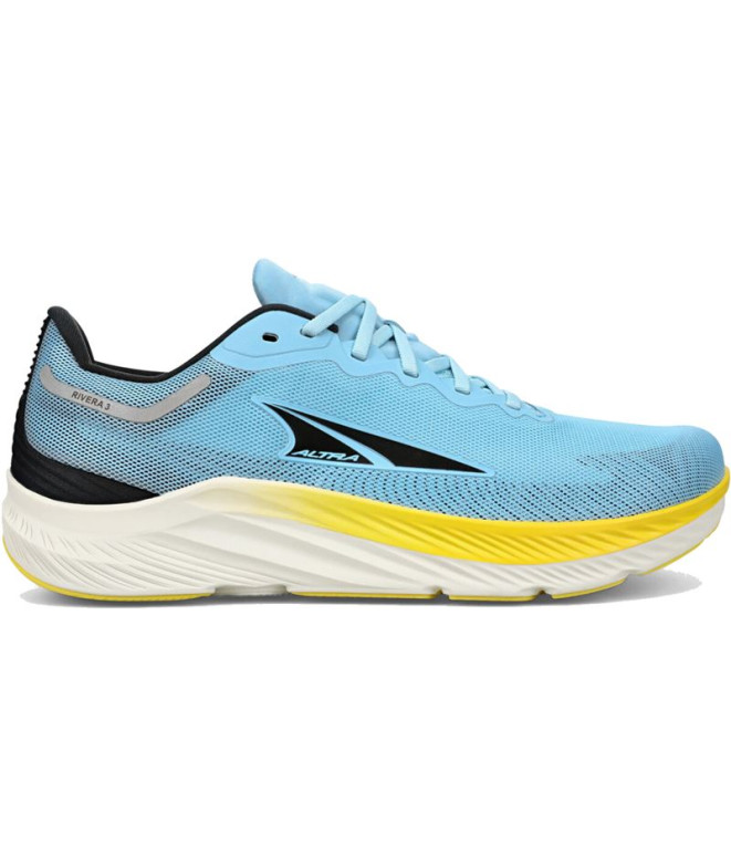 Sapatilhas de running Altra Rivera 3 Homem Azul Amarelo