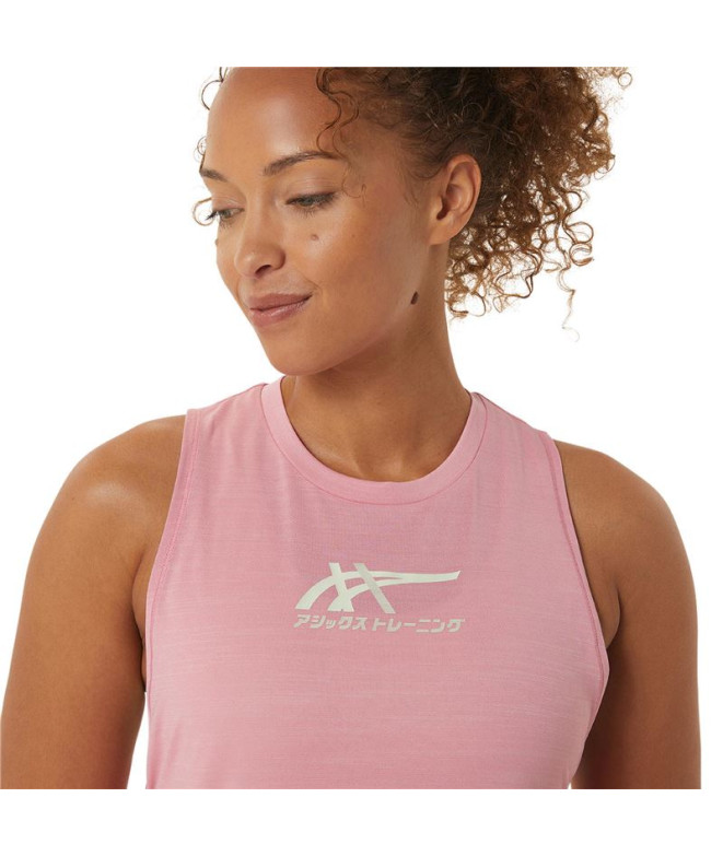 ASICS Tiger Top Fitness Femme Rose