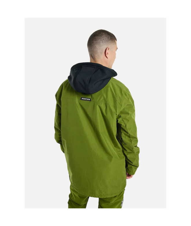Chaqueta de Esquí Burton Dunmore Hombre Verde
